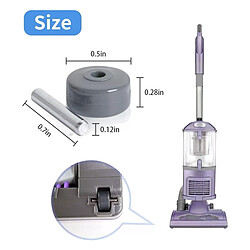 paire de roues de rechange pour aspirateur Shark, compatible avec les modèles NV350, NV351, NV355, NV356E, NV500, NV501