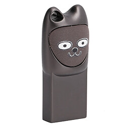 Avis Autre Vue Disque dur externe gris 16 Go avec adaptateur Type-C pour PC et téléphone