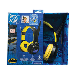 Avis Lexibook Casque lumineux pliable Bluetooth et filaire Batman avec limitation du volume