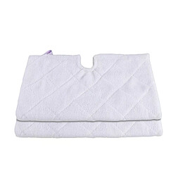 Lot de 2 tampons de nettoyage lavables en microfibre pour balai vapeur Shark Steam Pocket Mop S3501 S3601 S3901