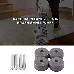 Lot de 2 roues avant de rechange pour aspirateurs Shark NV350, NV351, NV352, NV355, NV356E, NV500, NV501, NV502 et plus