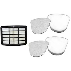 Lot de 2 filtres en mousse et 1 filtre en feutre pour aspirateur Shark NV350 et 351, avec 1 filtre de rechange.