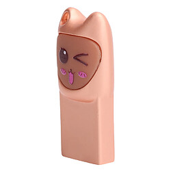 Acheter Autre Vue Clé USB Cartoon 128 Go or rose avec adaptateur Type-C