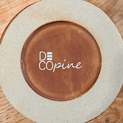 Decopine Lot de 2 tasses à café en céramique 150 ml – style wabi-sabi japonais – Jaune pas cher