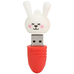 Autre Vue Disque dur USB 2.0 en forme de lapin mignon de dessin animé 128 Go pas cher