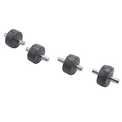 Lot de 2 roues avant de rechange pour aspirateurs Shark NV350, NV351, NV352, NV355, NV356E, NV500, NV501, NV502, etc.