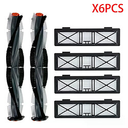 Remplacement pour aspirateur Robot Neato Botvac série D D3 D4 D5 D6 D7 D75 D80 D85, brosses principales, filtres Hepa, accessoires de brosse latérale