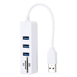 Avis Autre vue Hub USB 2.0 avec lecteur SD