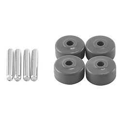 Lot de 2 roues avant de rechange pour aspirateurs Shark NV350, NV351, NV352, NV355, NV356E, NV500, NV501, NV502 et plus