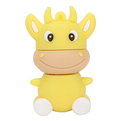 Autre Vue Clé USB 64 Go en forme de vache de dessin animé, accessoires informatiques