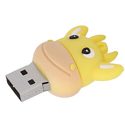 Autre Vue Clé USB 64 Go en forme de vache de dessin animé, accessoires informatiques