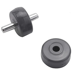 Lot de 2 roues avant de rechange pour aspirateurs Shark NV350, NV351, NV352, NV355, NV356E, NV500, NV501, NV502, etc.