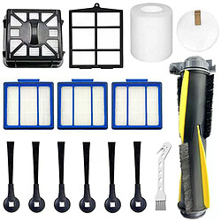 Lot de 14 pièces de rechange pour aspirateur robot Shark IQ RV1001AE RV101, filtre en mousse et feutre, base autonettoyante, accessoires