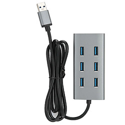 Autre vue Hub USB 3.0 avec secteur