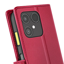 Acheter Mayaxess Étui Portefeuille 2 en 1 pour Fairphone 6 avec Coque Détachable Rouge