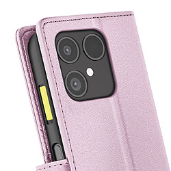 Acheter Mayaxess Étui Portefeuille 2 en 1 pour Fairphone 6 avec Coque Détachable Rose champagne