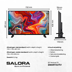 Avis Salora SMART32TV - 32 pouces