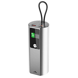 Alogic A-Logic PowerBank ARK PRO 27600mAh USB 160W avec Écran et Câble Gris