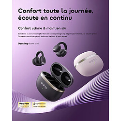 Écouteurs Bluetooth oraimo OpenSnap Graphite