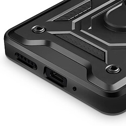 Acheter Mayaxess Coque pour Xiaomi Redmi 15 5G avec Anneau Rotatif Magnétique et Cache Caméra Noir