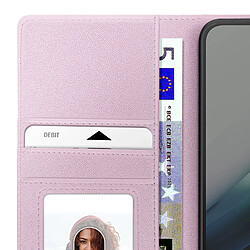 Avis Mayaxess Étui Portefeuille 2 en 1 pour Redmi 15 5G avec Coque Détachable Rose champagne