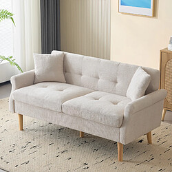 Okwish canapé droit 2 places - Beige