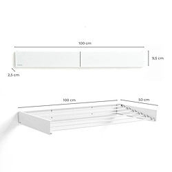 Acheter Étendoir mural pliable extensible rétractable Dryva 100 InnovaGoods
