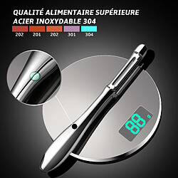 Avis Gourmet Easy Économe en inox haute qualité pour fruits et légumes | Lame ultra-tranchante | Poignée antidérapante | Garantie 5 ans