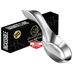 Gourmet Easy Repose-cuillère en acier inoxydable | Résistant à la chaleur | Compatible lave-vaisselle | Ustensile durable