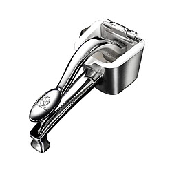 Gourmet Easy Presse-agrumes manuel en inox 304 | Pour citron, orange, citron vert | Poignée ergonomique | Garantie 5 ans