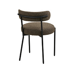 Acheter Lisa Design Ivanec - lot de 2 chaises - en tissu bouclette