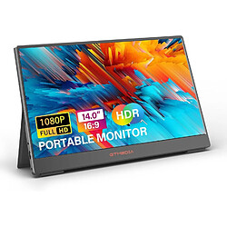Écran portable GTmedia Monitor 14 pouce 1080P 60hz