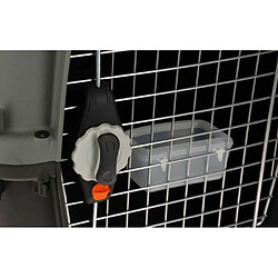Kerbl KER4018653254127 Cage de transport IATA 70×50×51,5 cm Gris/vert