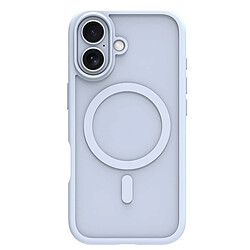 DBRAMANTE1928 Coque MagSafe pour iPhone 17 Grenen Antichoc Certifié GRS Bleu