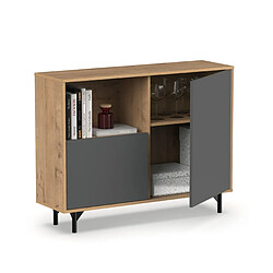 Avis Pegane Buffet de rangement vaisselle - Gris