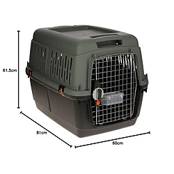 Kerbl Cage de transport Eco - 81 × 60 × 61,5 cm pas cher