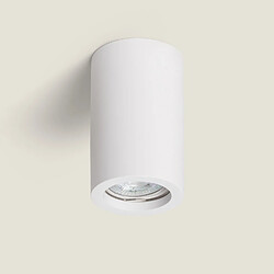 Ledkia Plafonnier Plâtre Vulni M Blanc