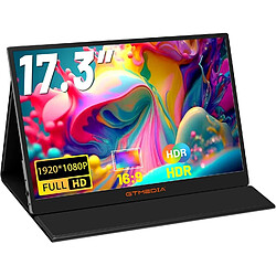 Écran portable GTmedia Monitor 17.3 pouce 1080P 60hz