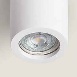 Ledkia Plafonnier Plâtre Vulni M Blanc