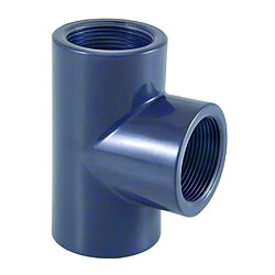 boni-shop Raccord PVC, Té PVC 1 pouce, Plomberie PVC Pression 