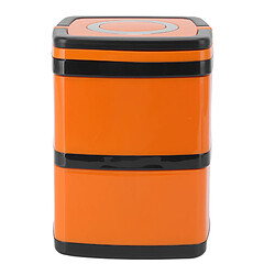 Autre Vue Boîte à lunch Bento japonaise étanche en acier inoxydable 304, empilable et isotherme sous vide, 1,5 L