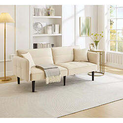 Okwish Canapé droit 2 places - Beige