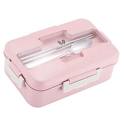 Autre Vue Boîte à lunch isotherme sûre, pratique et de grande capacité avec cuillère et baguettes