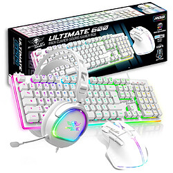 Pack Gamer 3 en 1 Clavier, Souris et Casque Ultimate 600 Spirit of Gamer