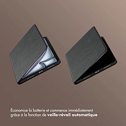 Selencia Coque tablette Riva pour Apple iPad Air 11 pouces (2026) M4 / (2025) M3 / (2024) M2 / Air 5 (2022) / Air 4 (2020) - Noir pas cher