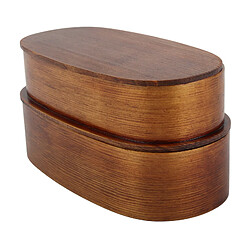 Autre Vue Boîte à lunch portable japonaise, 19 x 10 x 9,5 cm, peinte pas cher