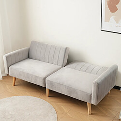 Avis Okwish Canapé droit 2 places - Gris