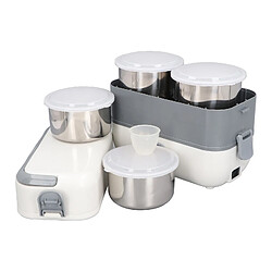 Autre Vue Boîte à lunch chauffante électrique portable 200 W avec revêtement en acier inoxydable et prise AU