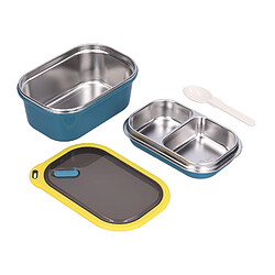 Autre Vue Boîte à lunch hermétique en acier inoxydable de 1,2 L pour étudiants et pique-niques