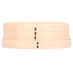 Acheter Autre Vue Boîte à lunch Bento ovale portable en bois pour étudiants et adultes